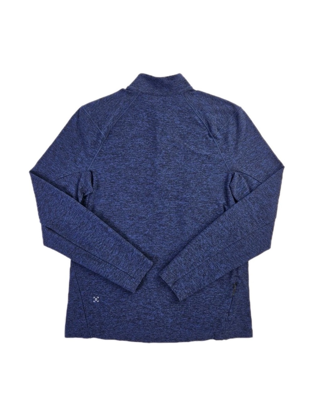 lululemon athletica Men's blue Heather Quarter-Zip Pullover - Picture 2 of 13